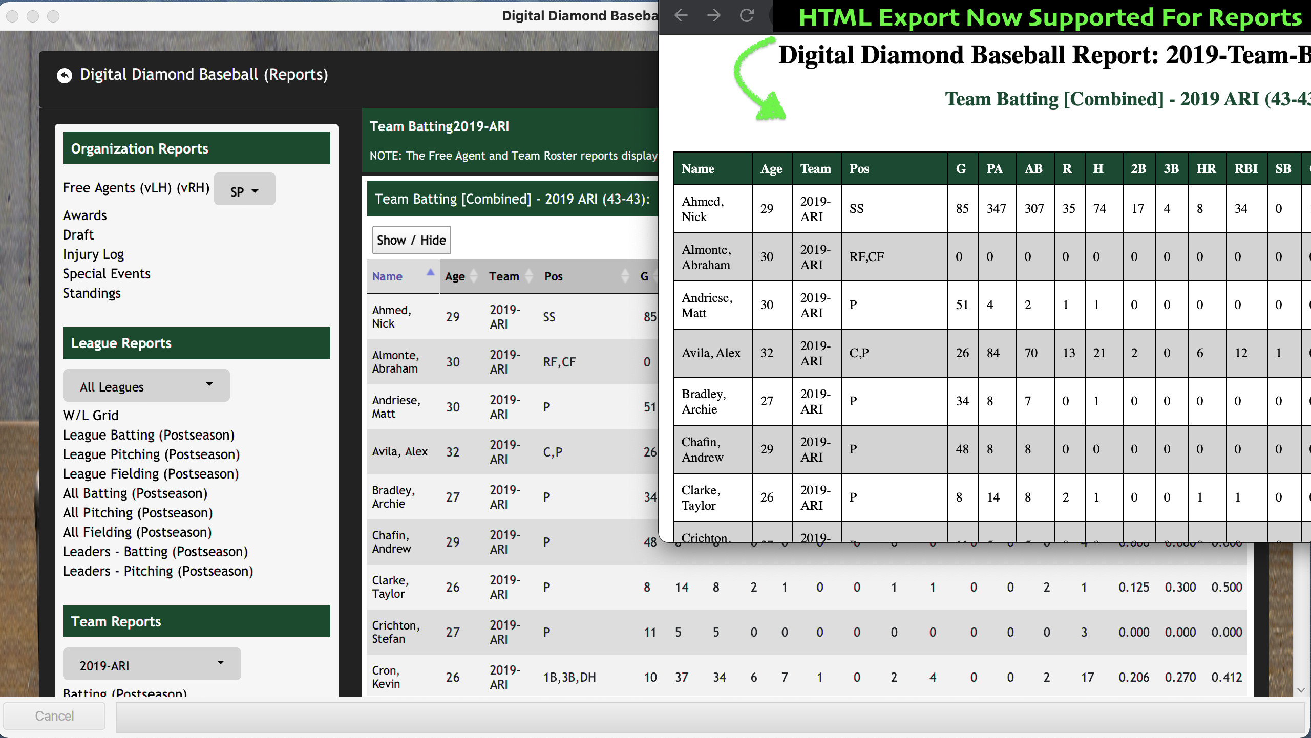 Digital Diamond Baseball V9 screenshot 10