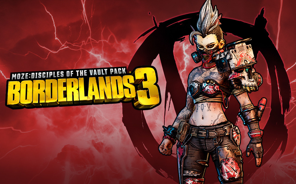 Disciples of the Vault Moze Cosmetic Pack screenshot 1