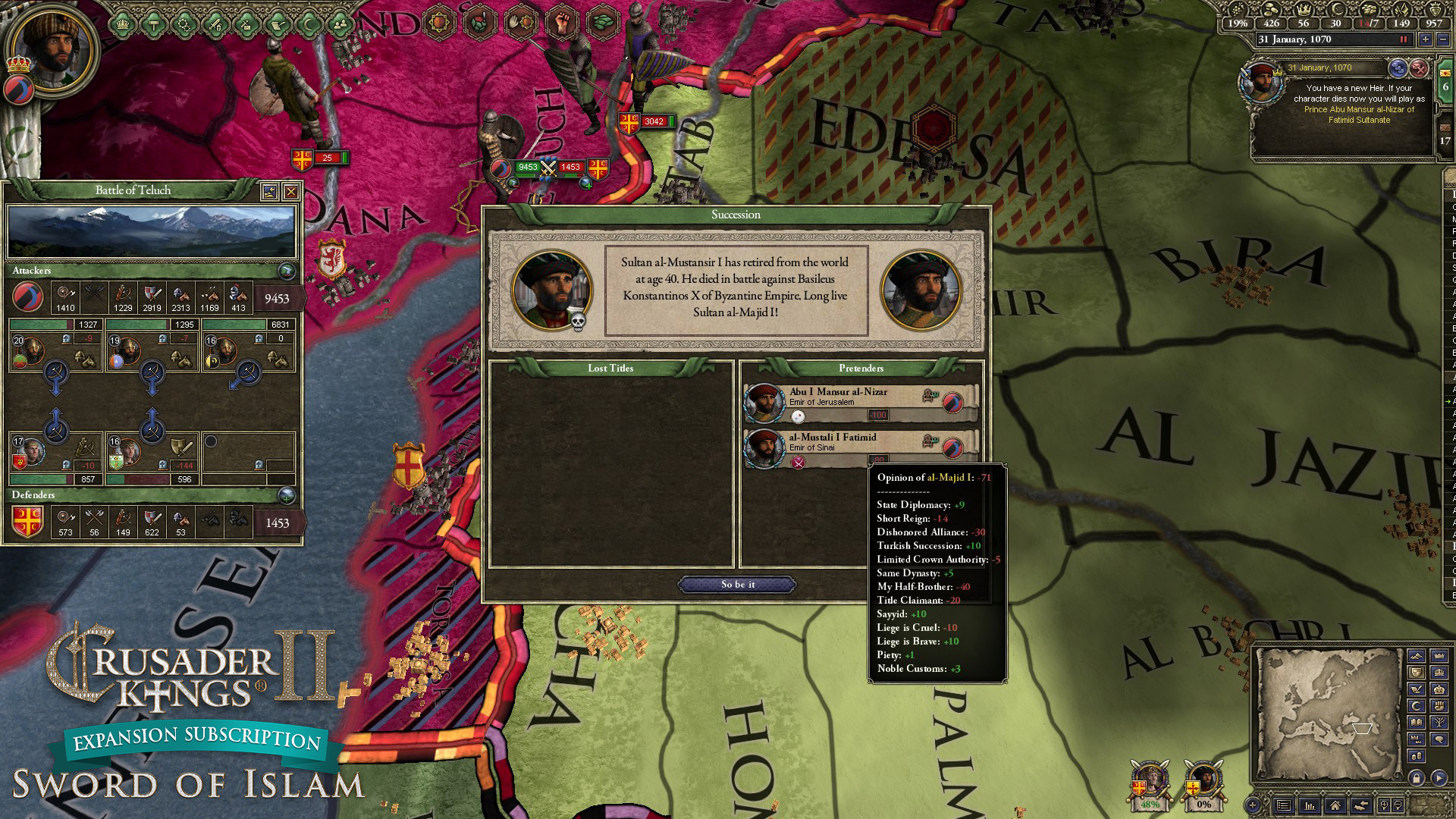 Crusader Kings II - Expansion Subscription screenshot 8