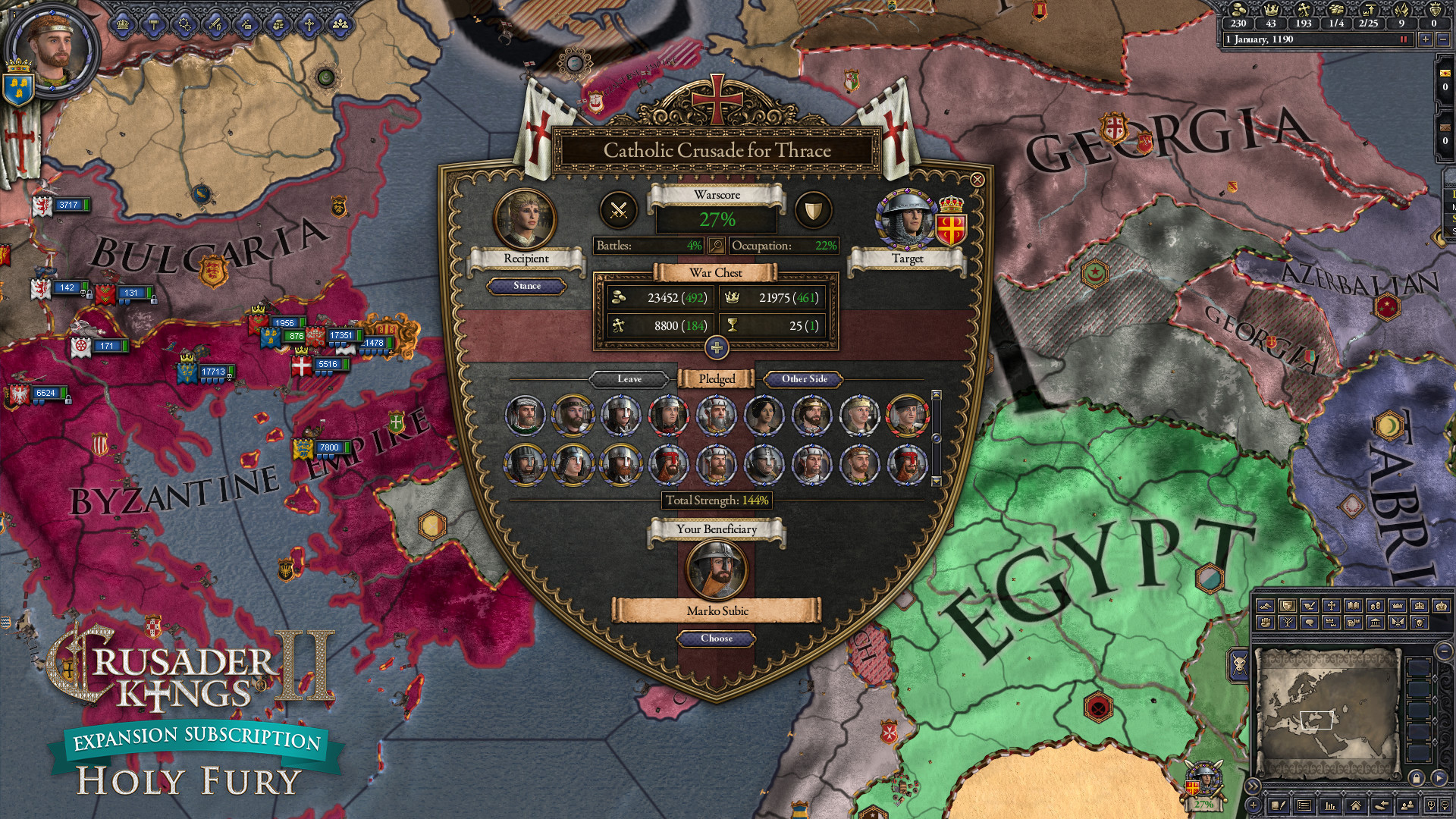 Crusader Kings II - Expansion Subscription screenshot 12