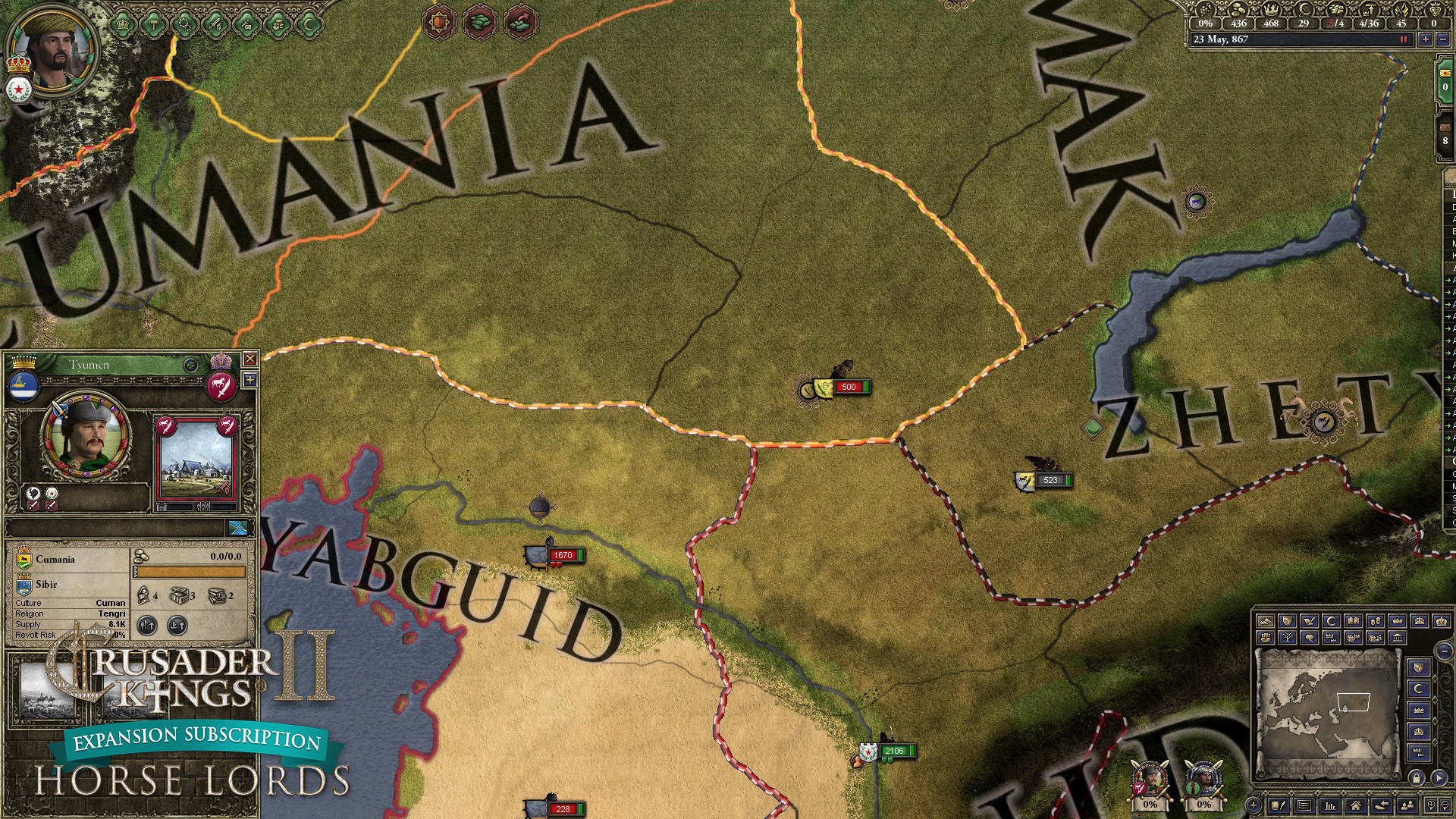 Crusader Kings II - Expansion Subscription screenshot 14