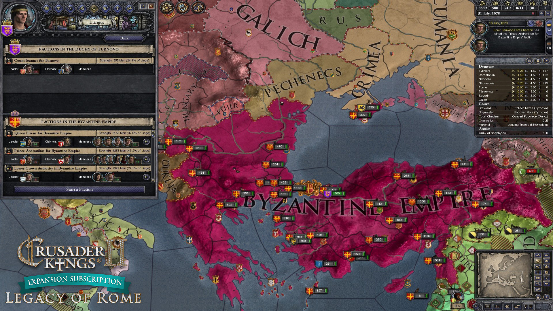 Crusader Kings II - Expansion Subscription screenshot 9