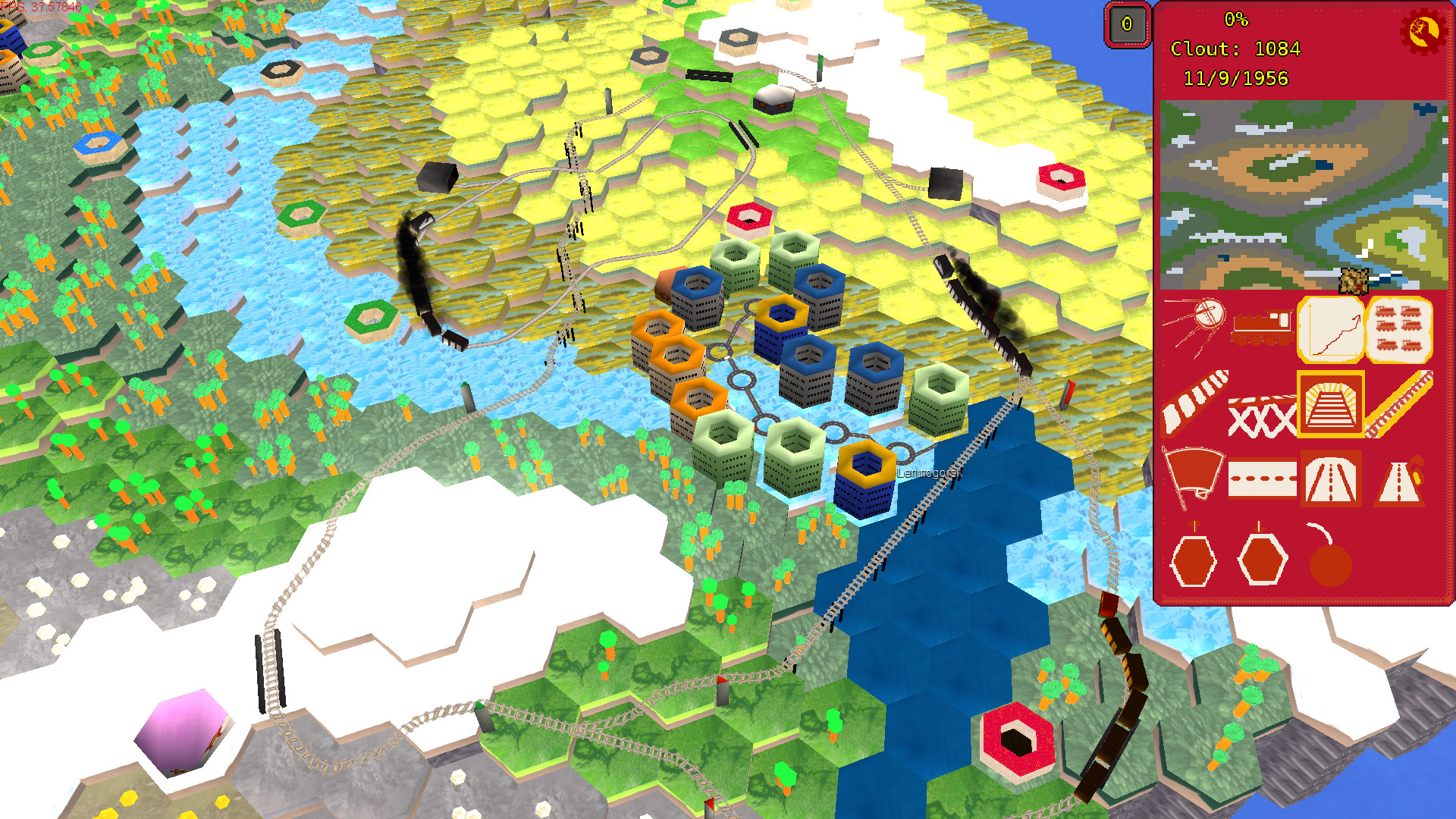 Red Trains screenshot 1