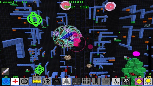 Fractal Block World screenshot