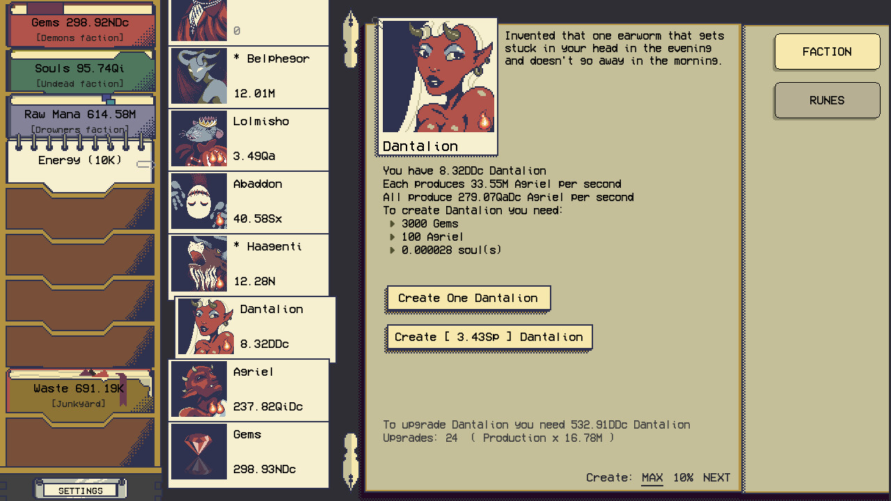 Underworld Idle screenshot 1