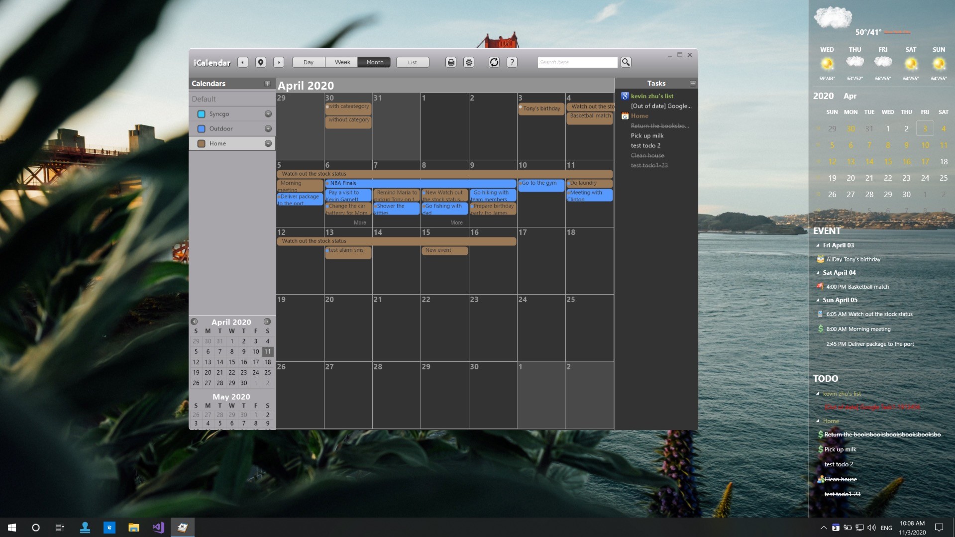 SyncGo Desktop Calendar screenshot 4