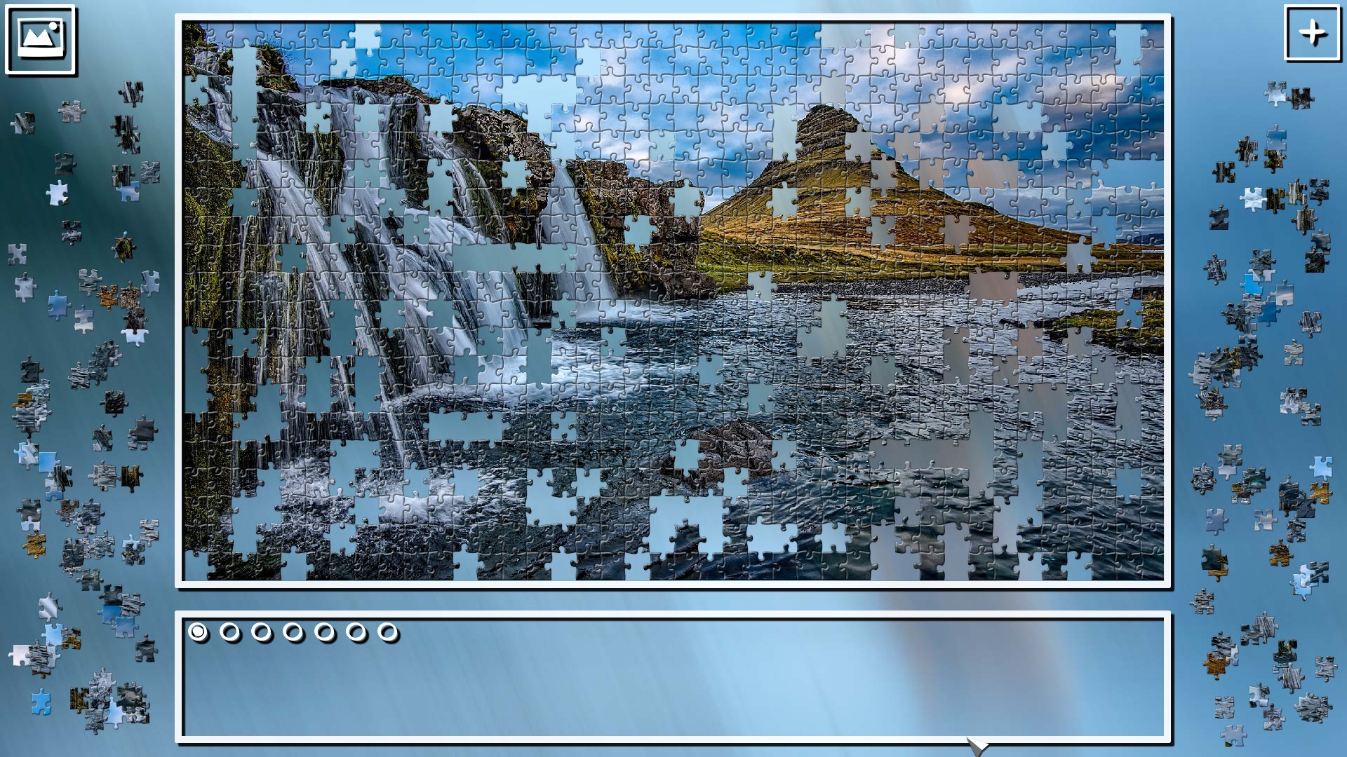 Super Jigsaw Puzzle: Generations - Iceland screenshot 3