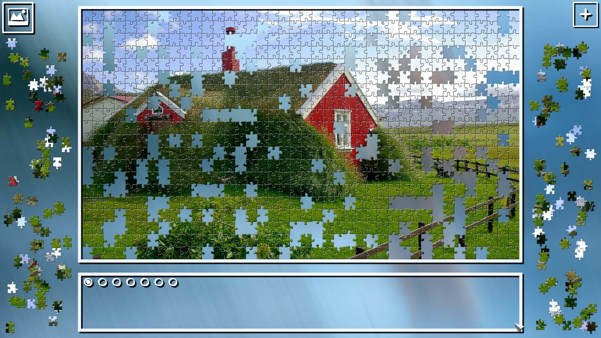 Super Jigsaw Puzzle: Generations - Iceland screenshot 2
