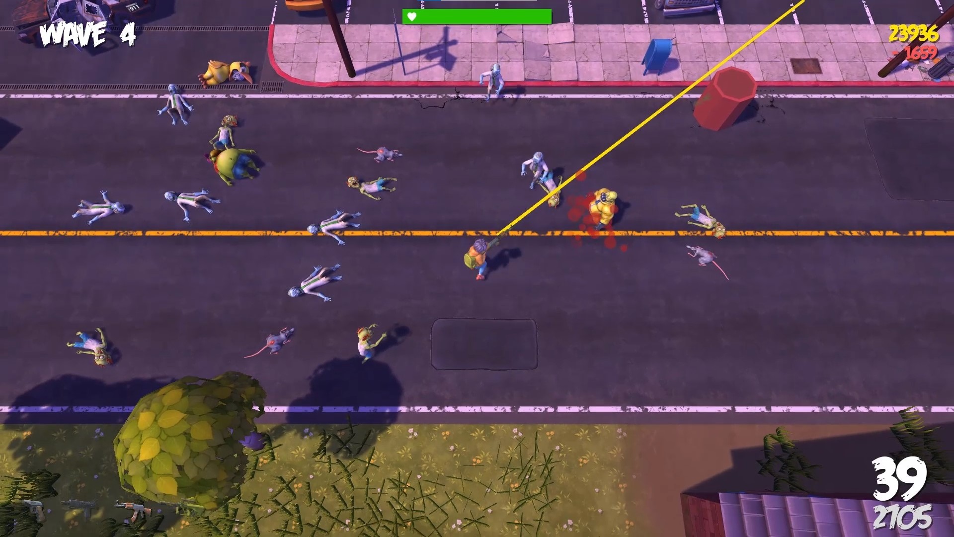 Zombie In Town screenshot 1