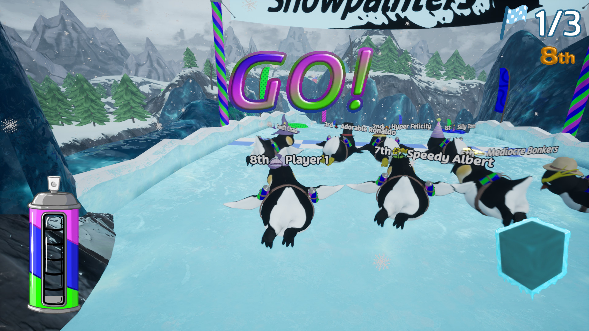 Snowpainters screenshot 1