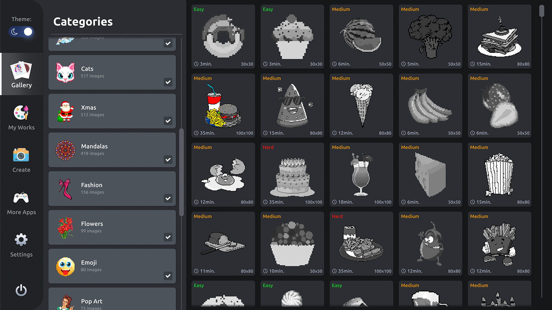 Pixel Art Coloring Book screenshot 8