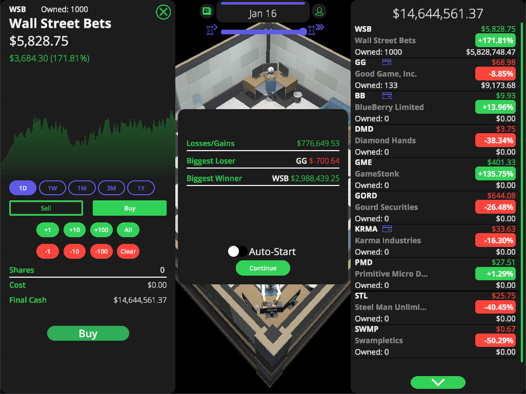 Wall Street Bets screenshot 1