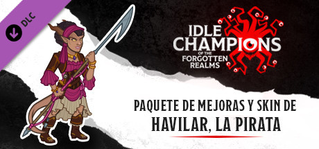 Paquete de mejoras y skin de Havilar, la pirata