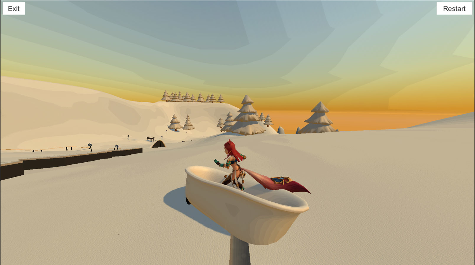 Snowboard screenshot 1