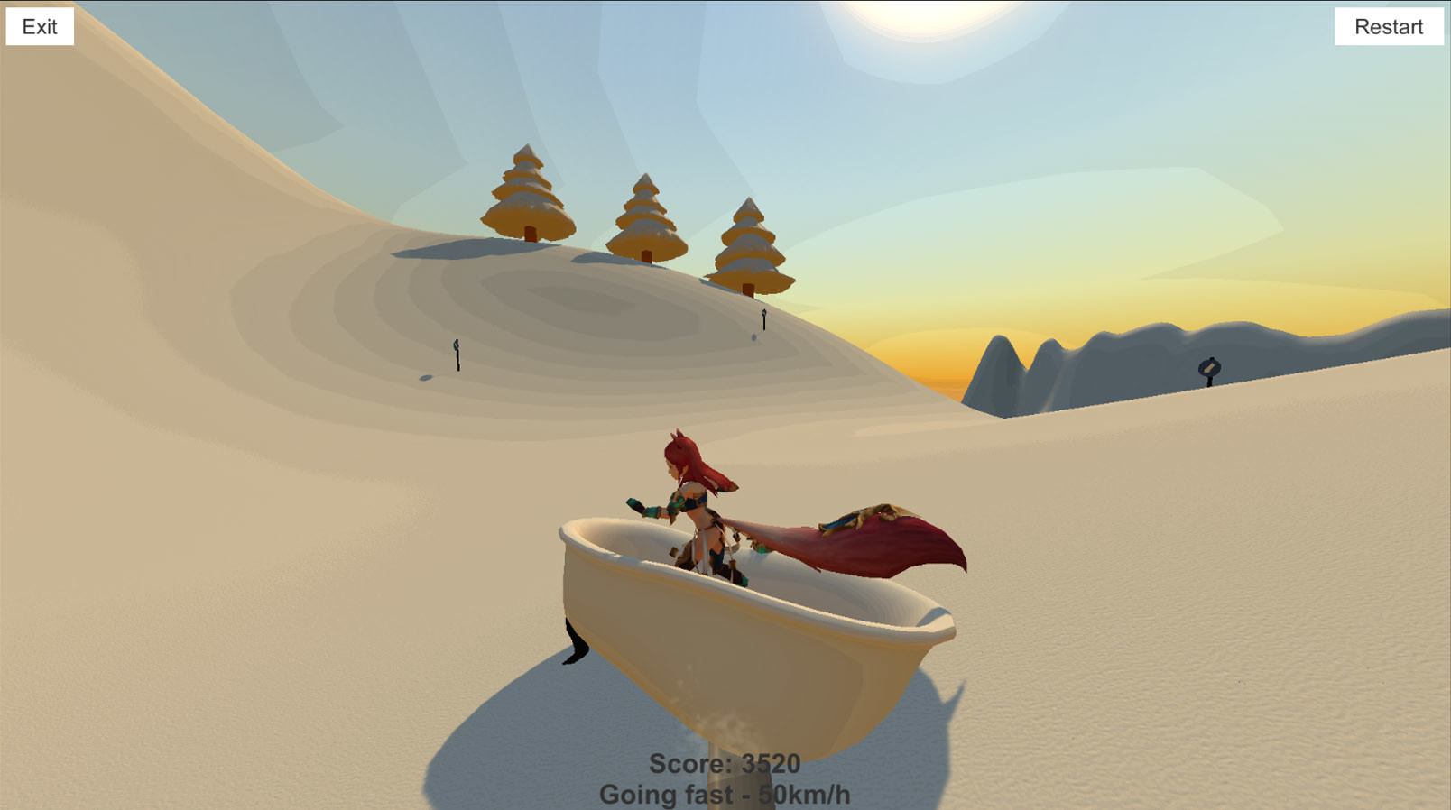 Snowboard screenshot 2
