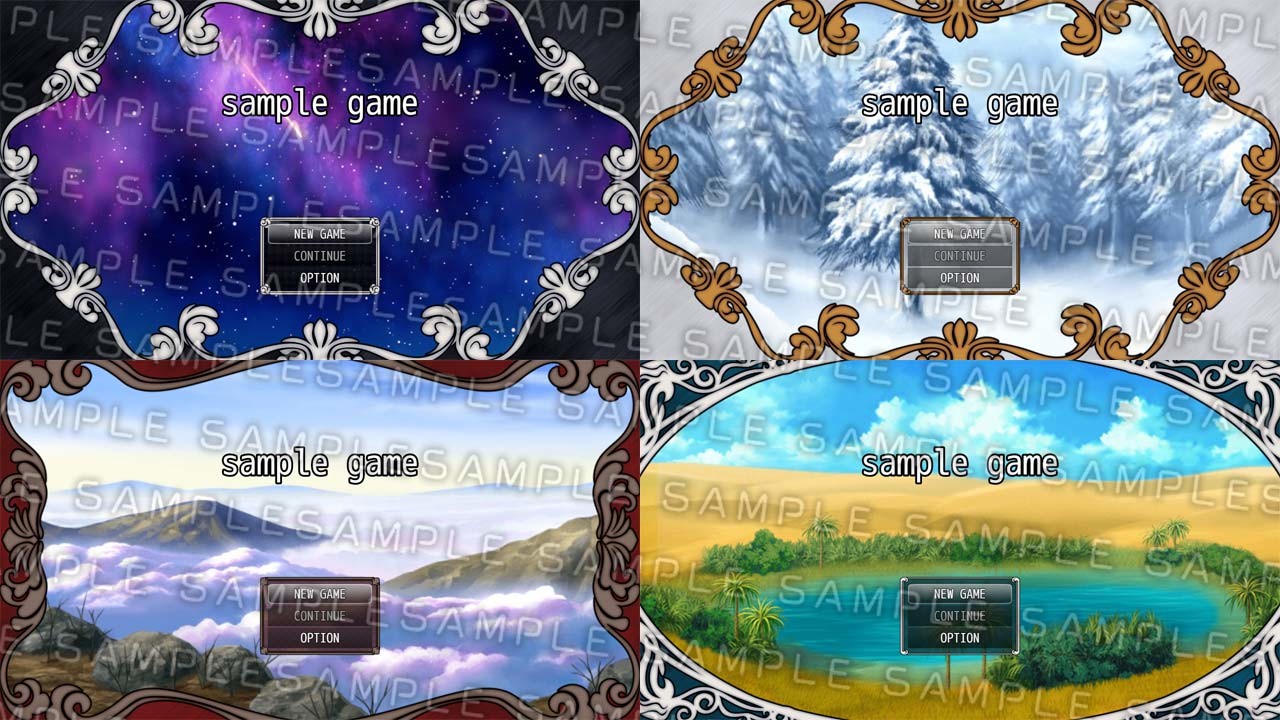 RPG Maker MV - Krachware User Interface Material POPFANTASY screenshot 1