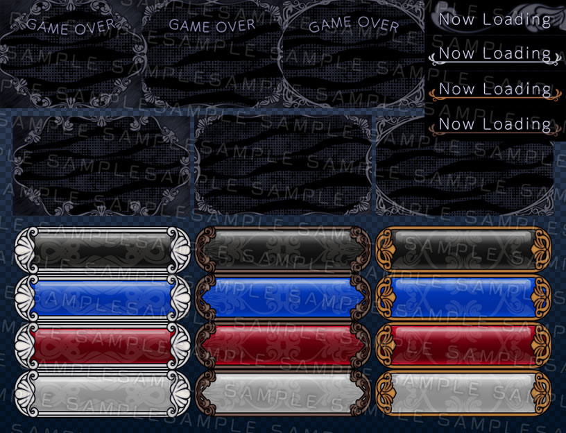 RPG Maker MZ - Krachware User Interface Material POPFANTASY screenshot 11