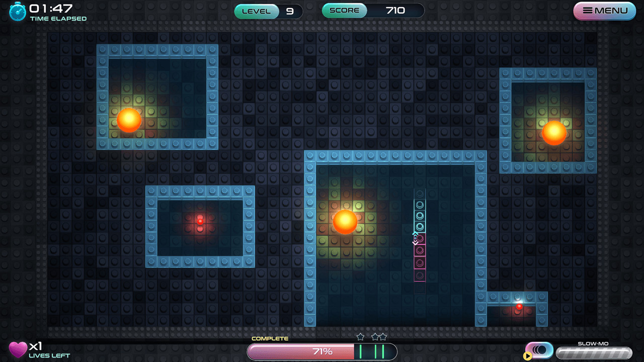 JezzBall Atomic screenshot 1