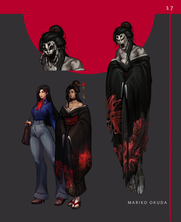 Sense - 不祥的预感: A Cyberpunk Ghost Story Artbook screenshot 3
