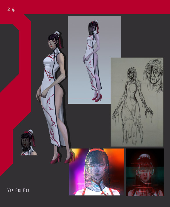 Sense - 不祥的预感: A Cyberpunk Ghost Story Artbook screenshot 4