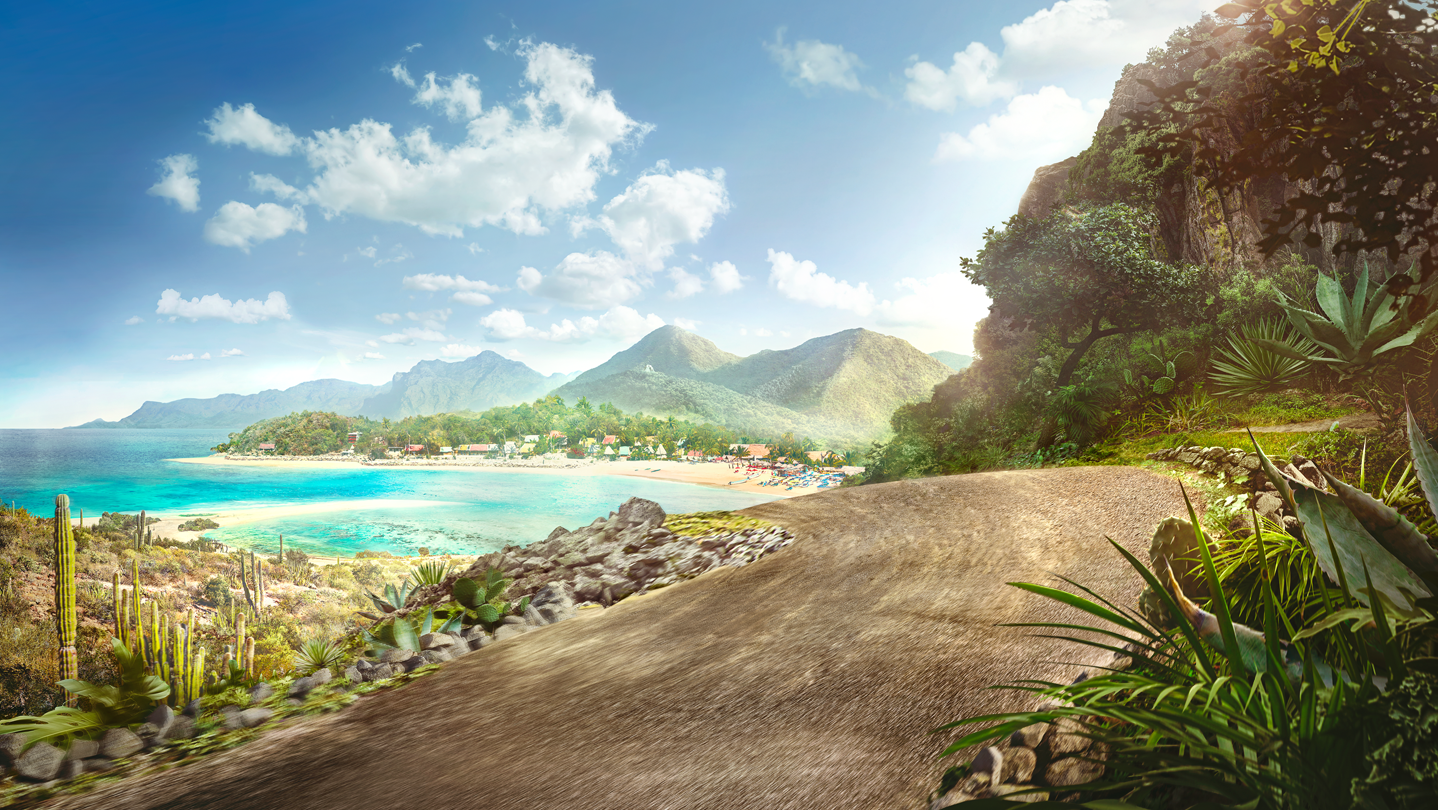 Wide view of Mexico in Forza Horizon 5 for planning spending and profitable activities