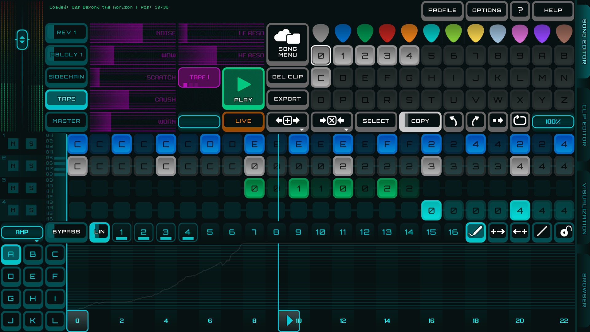 Retro Synthwave screenshot 1