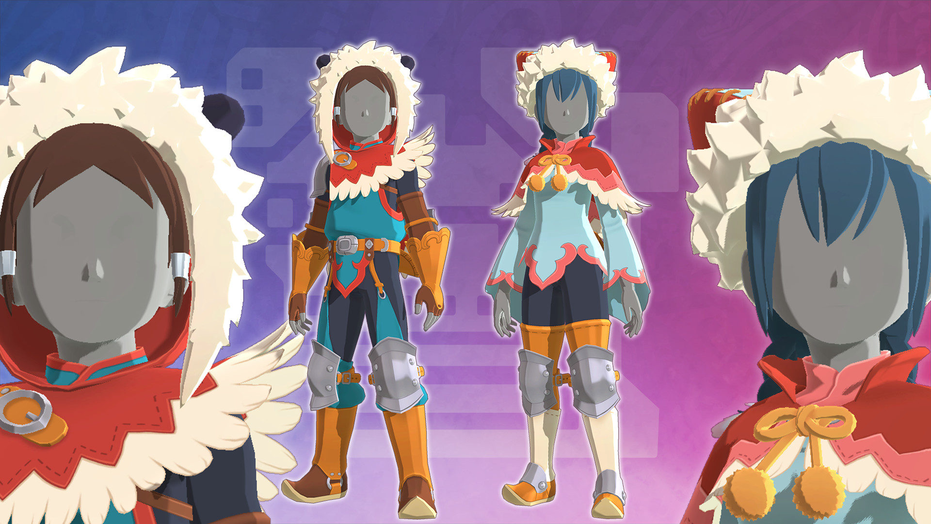 Monster Hunter Stories 2: Wings of Ruin - Rider's Layered Armor: Hakum Rider Outfit screenshot 1