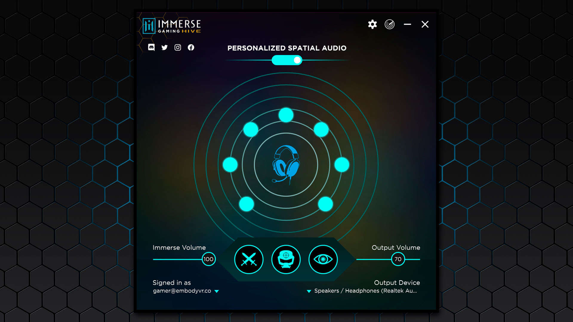 Immerse Gaming | HIVE screenshot 1