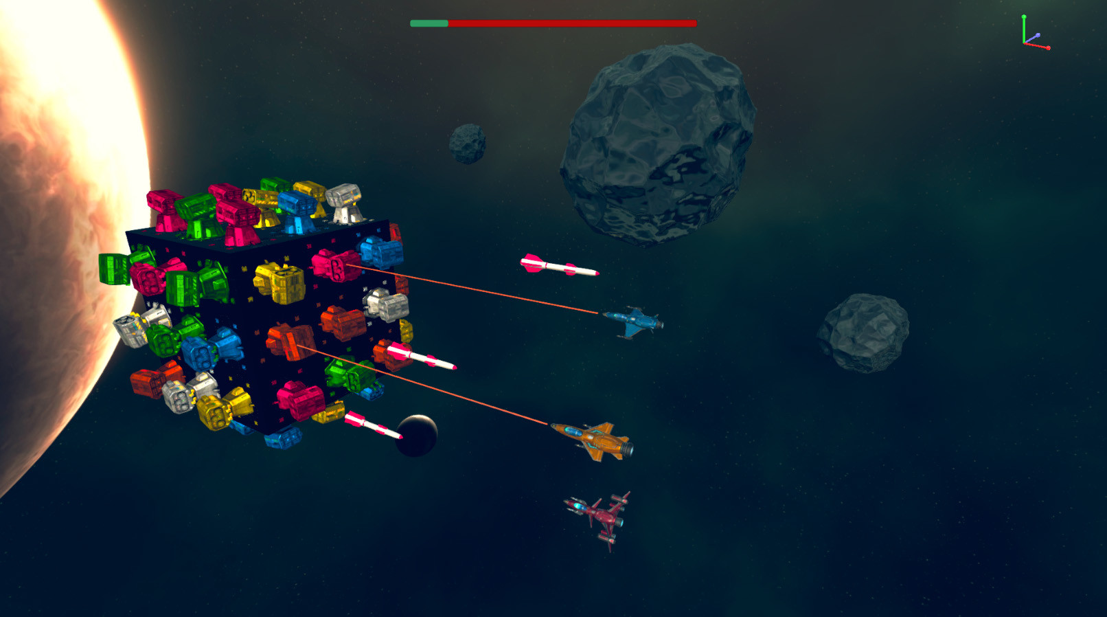 Space Cube Tower Defense screenshot 4