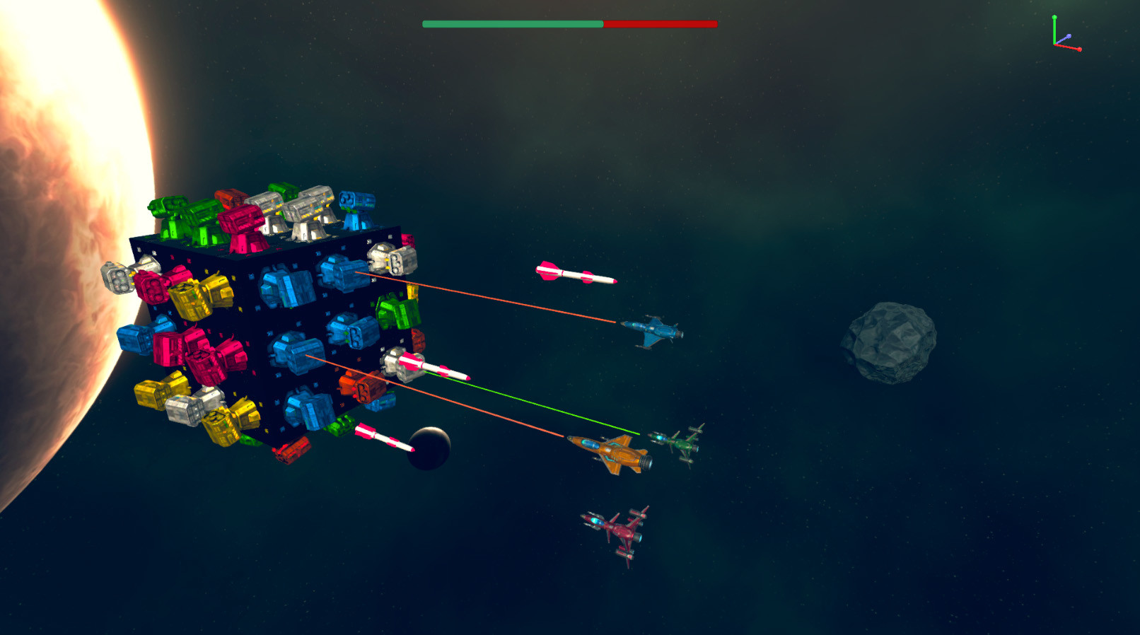 Space Cube Tower Defense screenshot 3