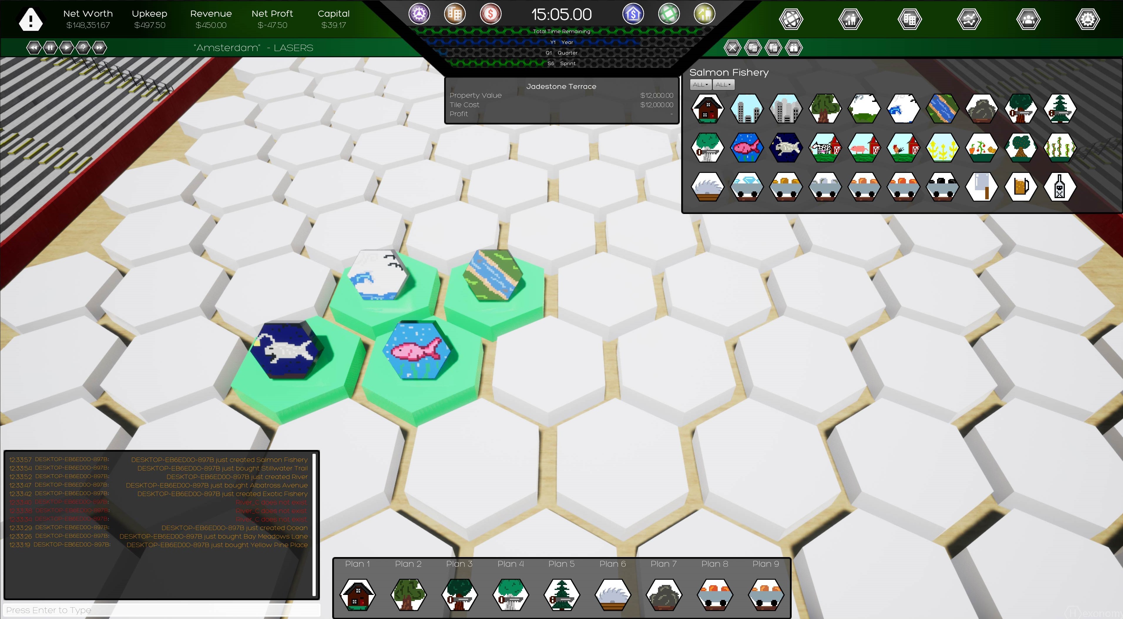 Hexonomy screenshot 1