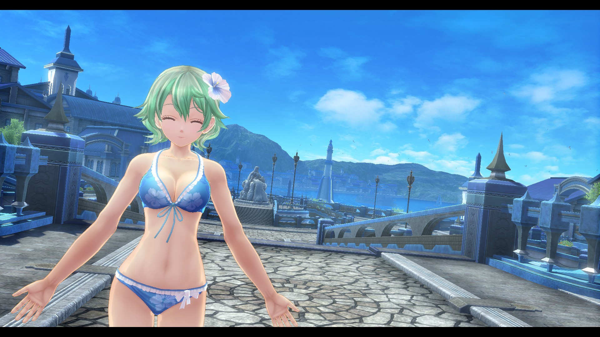 The Legend of Heroes: Sen no Kiseki III - Musse's "Coquettish Blue" Costume screenshot 2