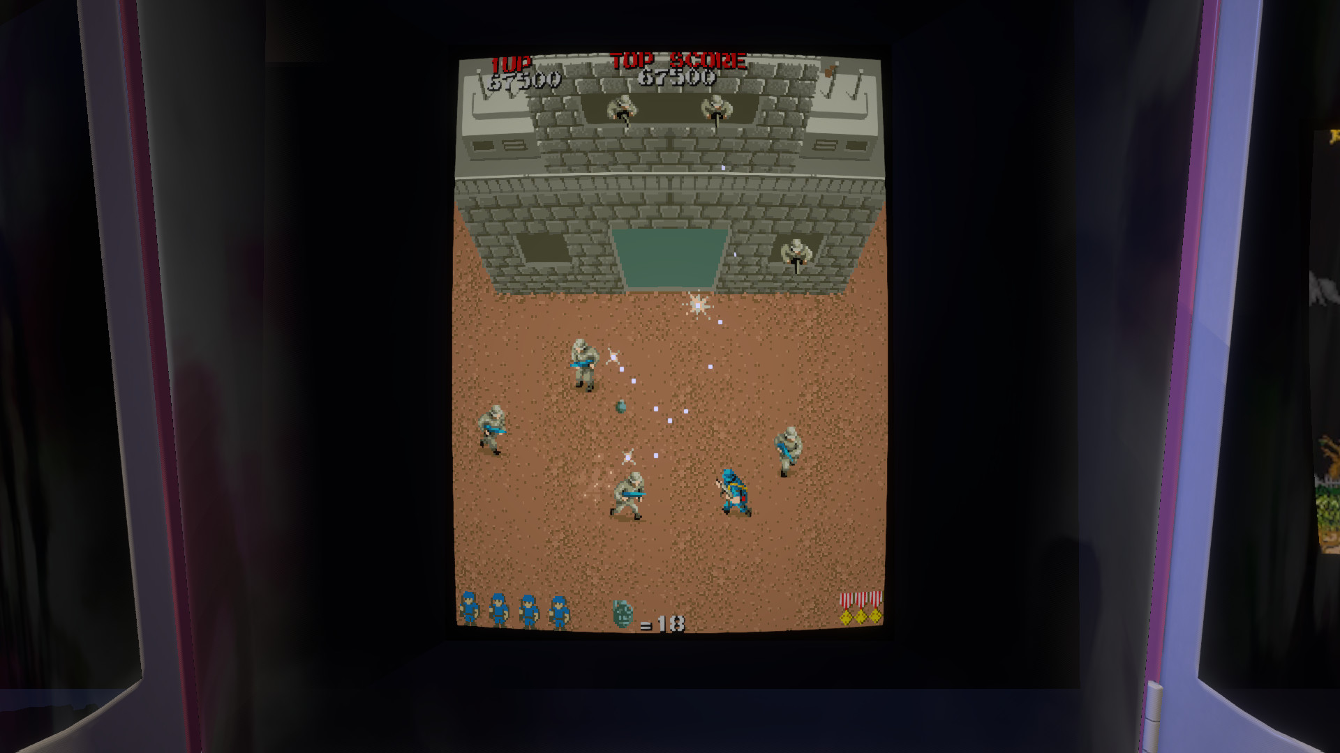 Capcom Arcade Stadium：COMMANDO screenshot 5