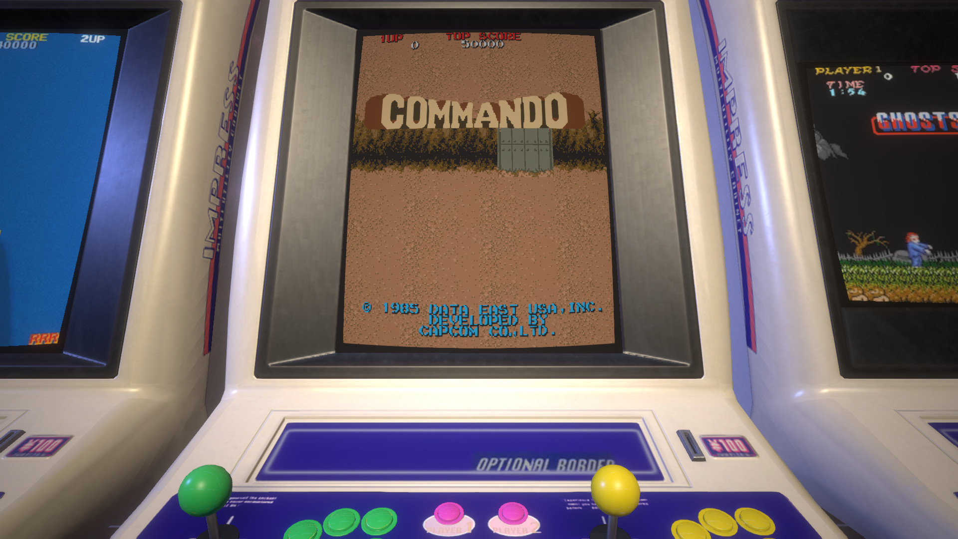 Capcom Arcade Stadium：COMMANDO screenshot 1