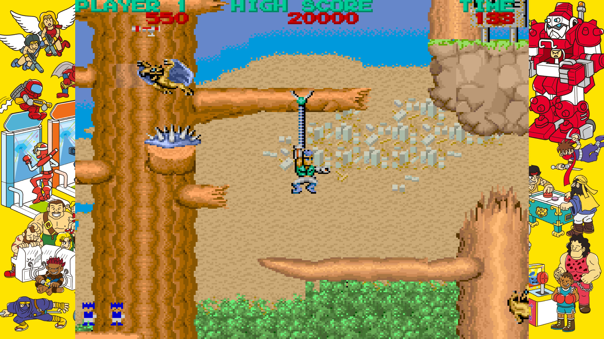 Capcom Arcade Stadium：BIONIC COMMANDO screenshot 3