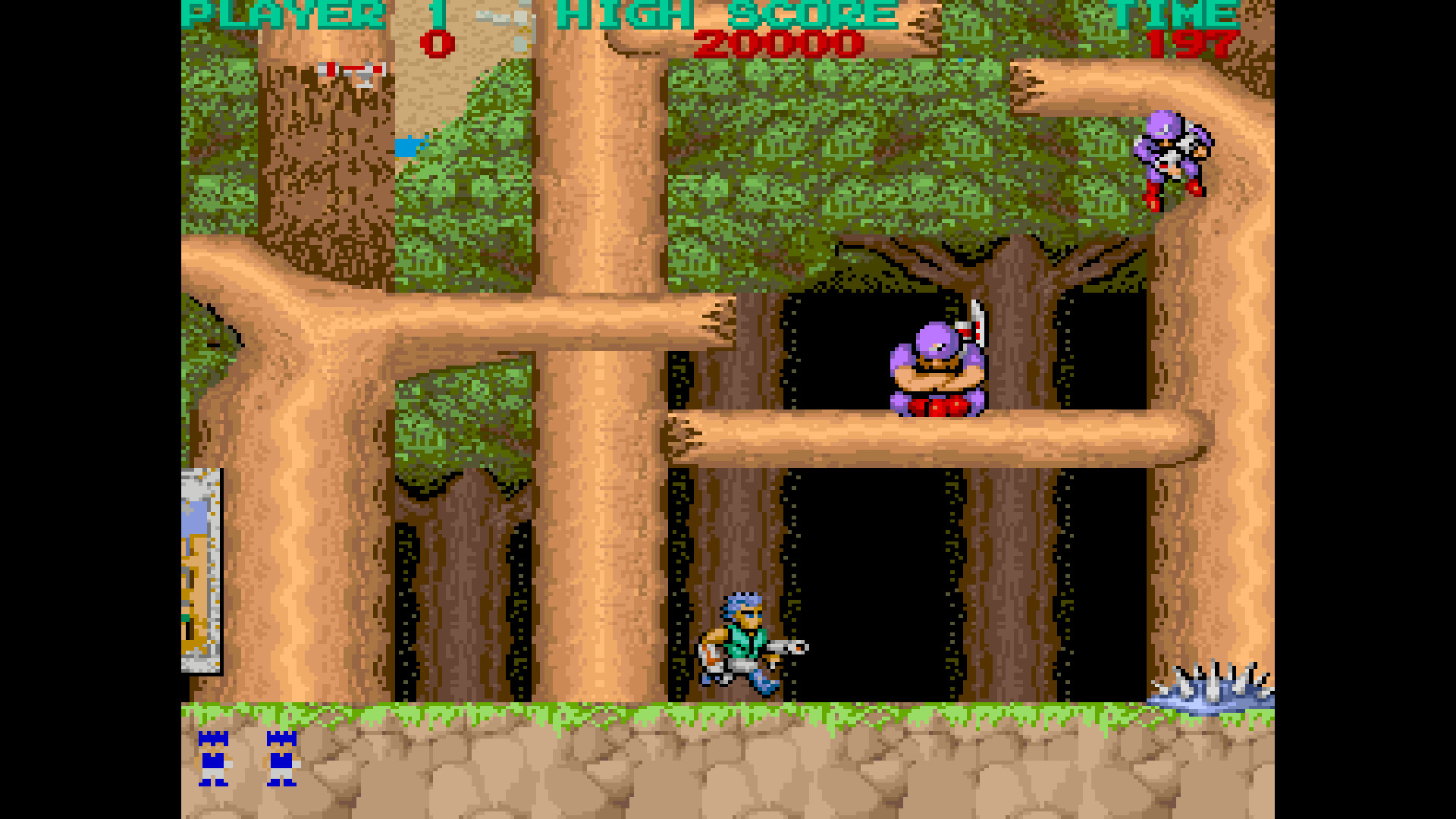 Capcom Arcade Stadium：BIONIC COMMANDO screenshot 2