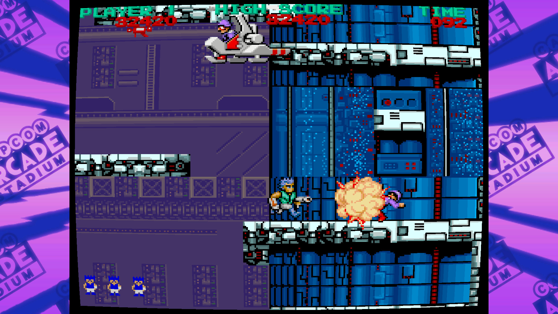 Capcom Arcade Stadium：BIONIC COMMANDO screenshot 4