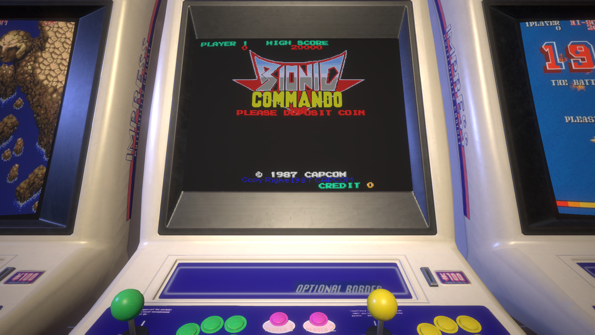 Capcom Arcade Stadium：BIONIC COMMANDO screenshot 1