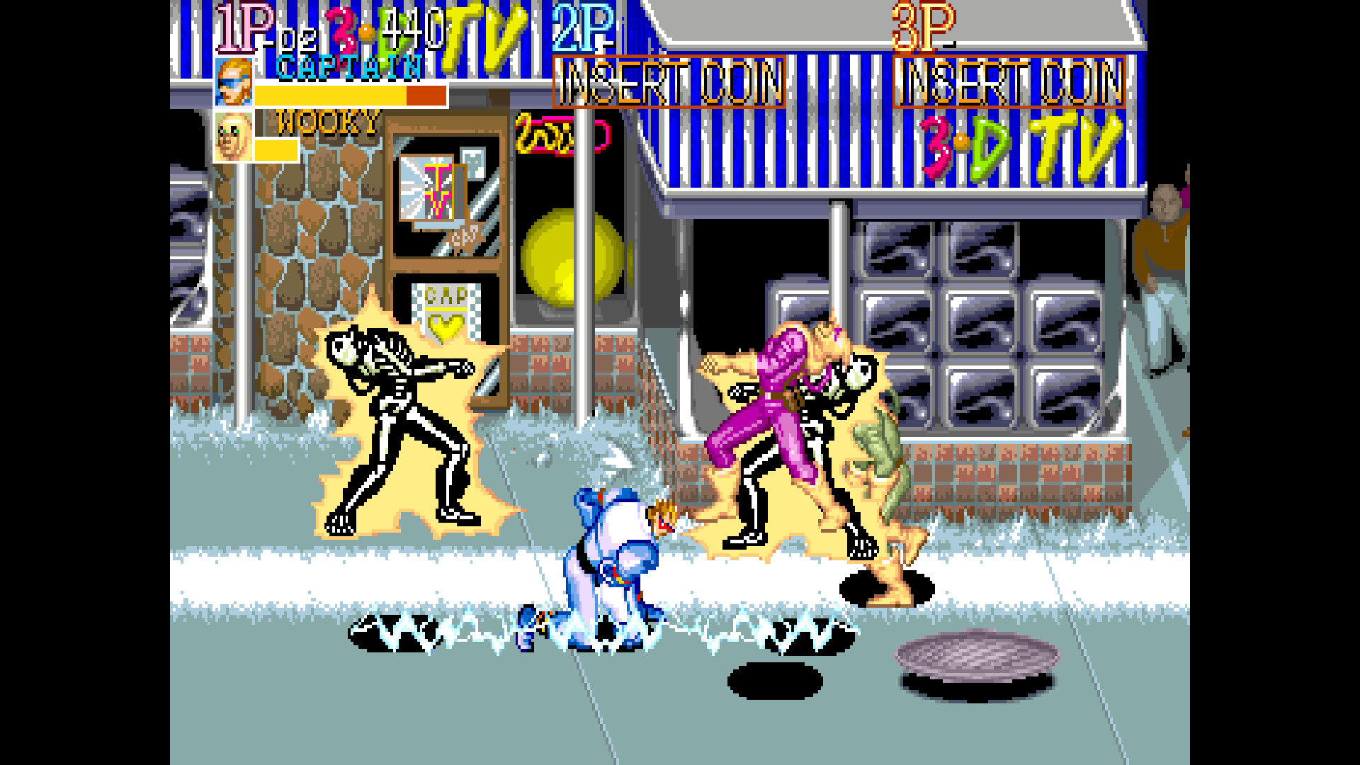 Capcom Arcade Stadium：CAPTAIN COMMANDO screenshot 2