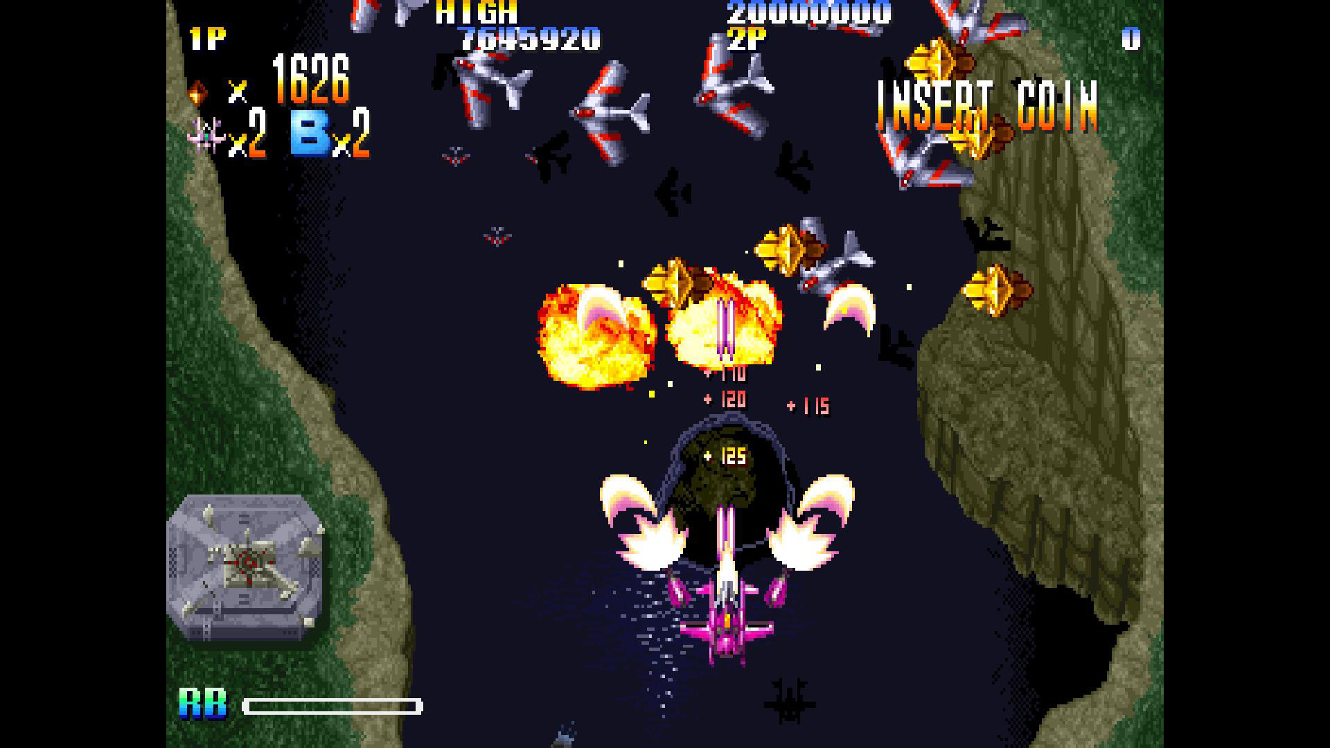 Capcom Arcade Stadium：Giga Wing screenshot 2