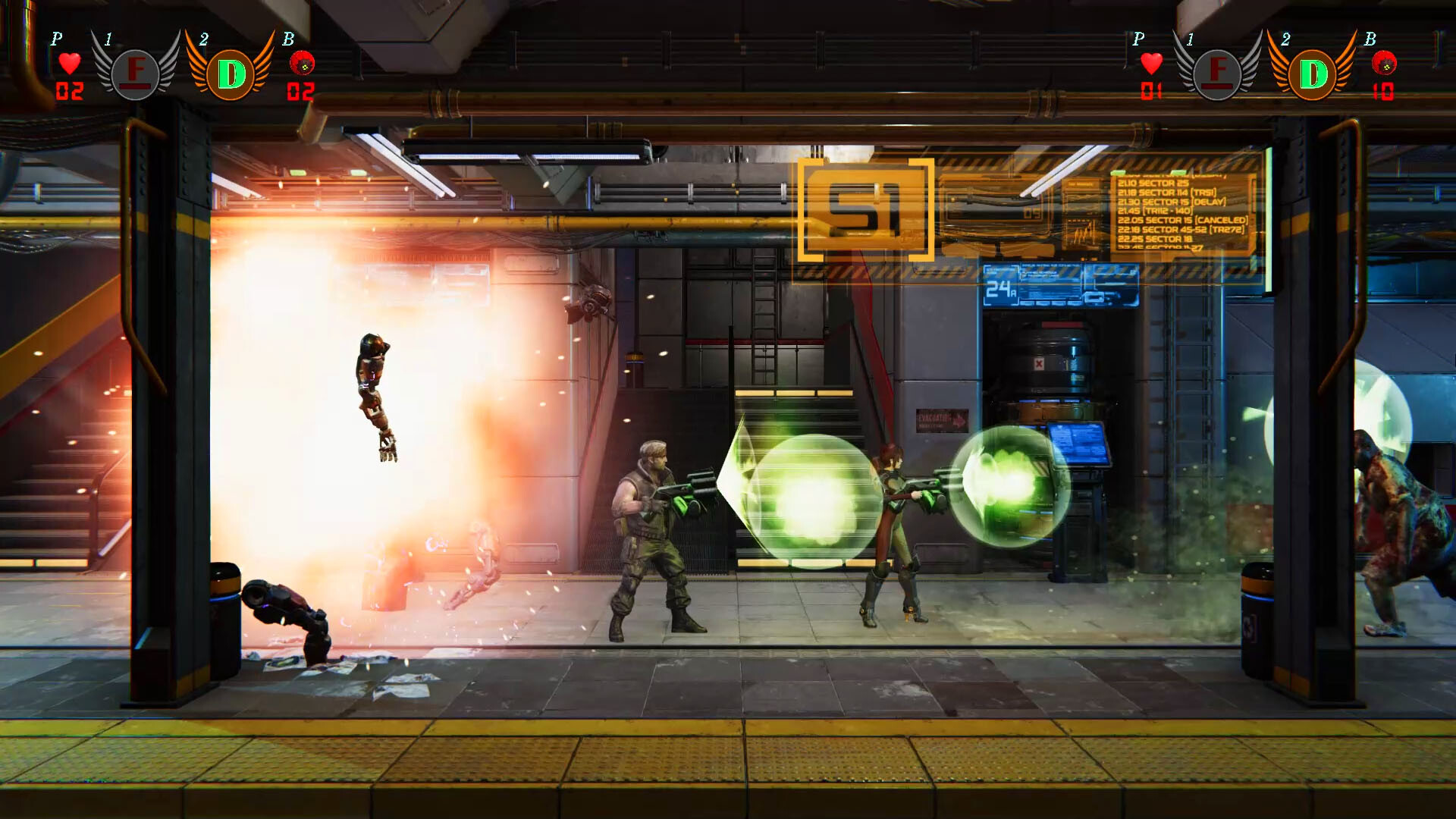 MT Force Aliens Uprising screenshot 6