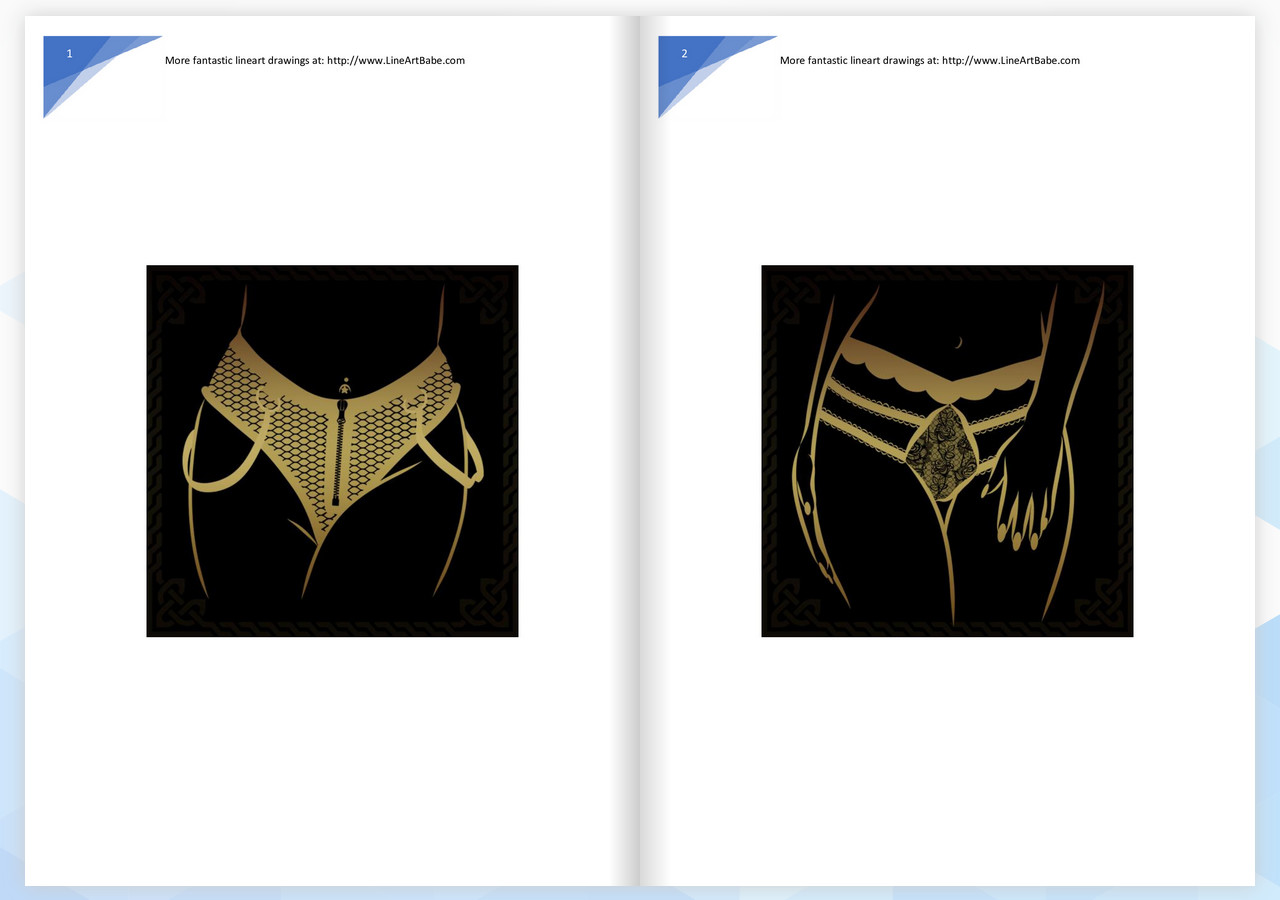 LineArt Jigsaw Puzzle - Erotica 3 ArtBook screenshot 1