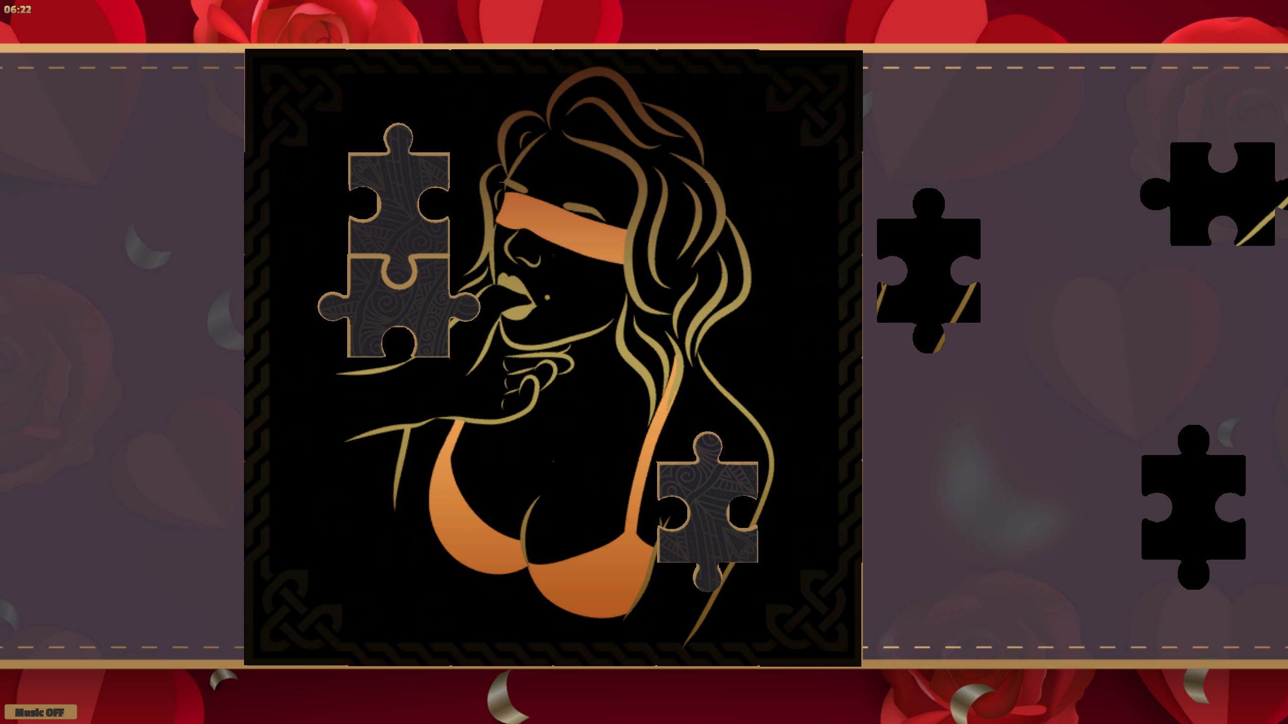 LineArt Jigsaw Puzzle - Erotica Valentines screenshot 3