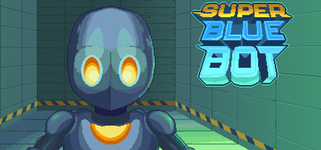 Super Blue Bot — Steam header
