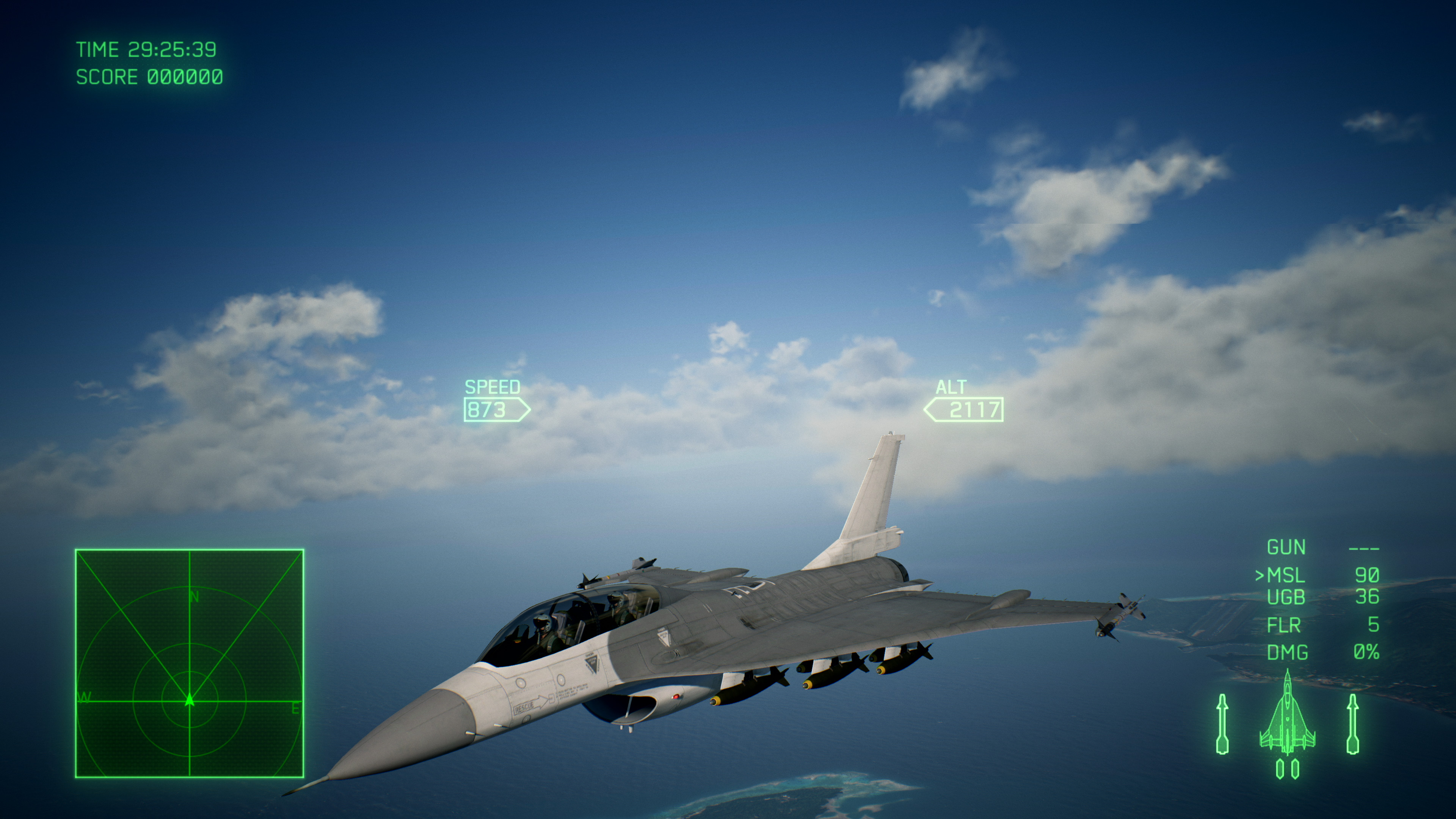 ACE COMBAT™7: SKIES UNKNOWN - F-16XL Set screenshot 7