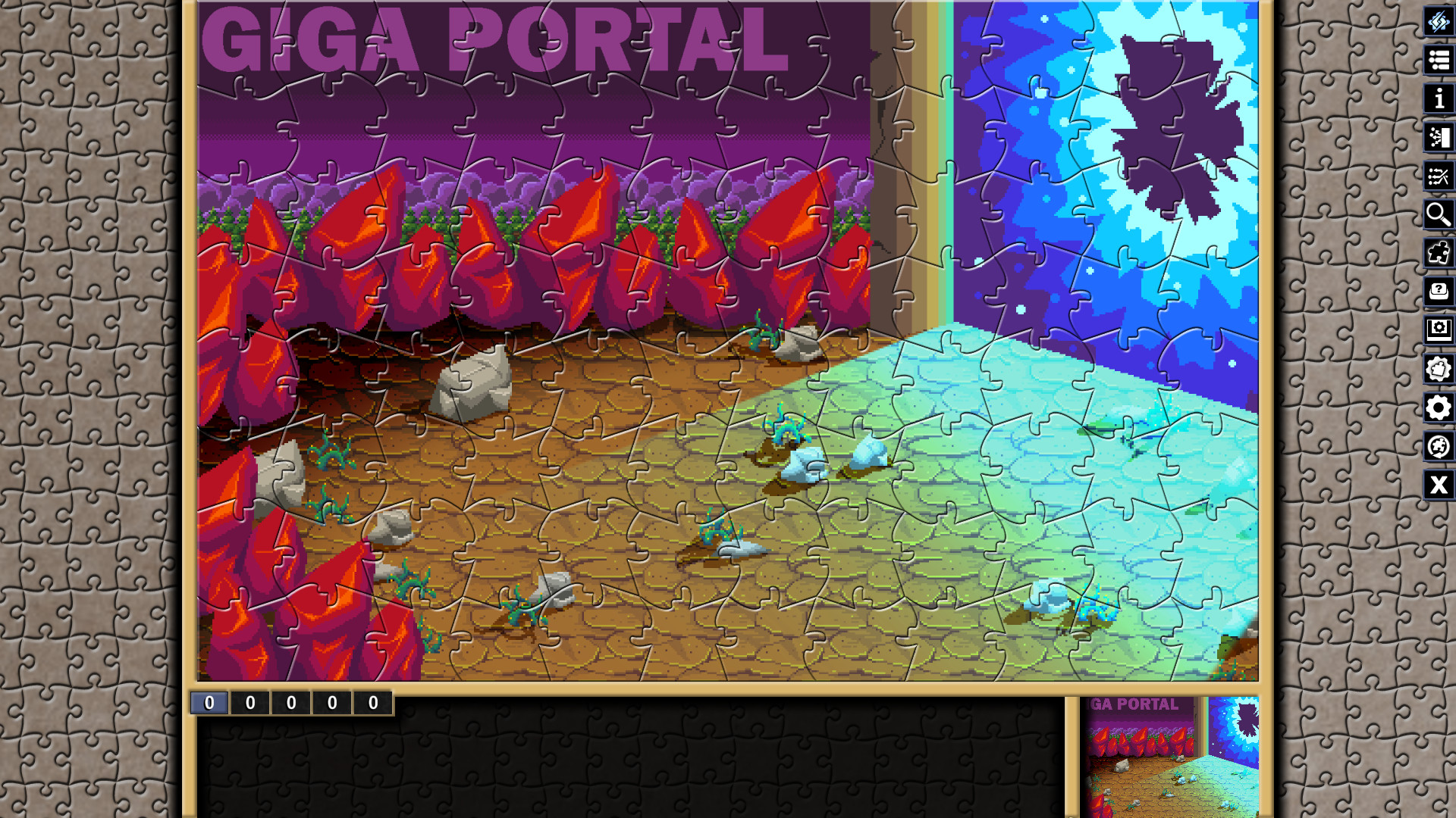 Pixel Puzzles Illustrations & Anime - Jigsaw Pack: Soul Of Giga screenshot 3