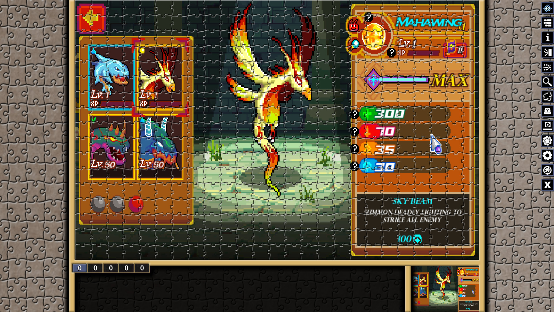 Pixel Puzzles Illustrations & Anime - Jigsaw Pack: Soul Of Giga screenshot 2