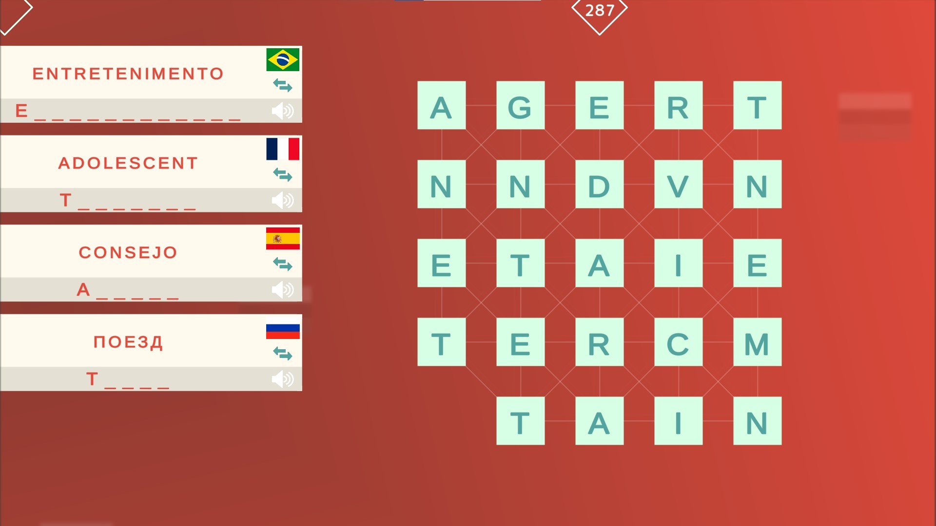 Mini Words: Polyglot screenshot 10