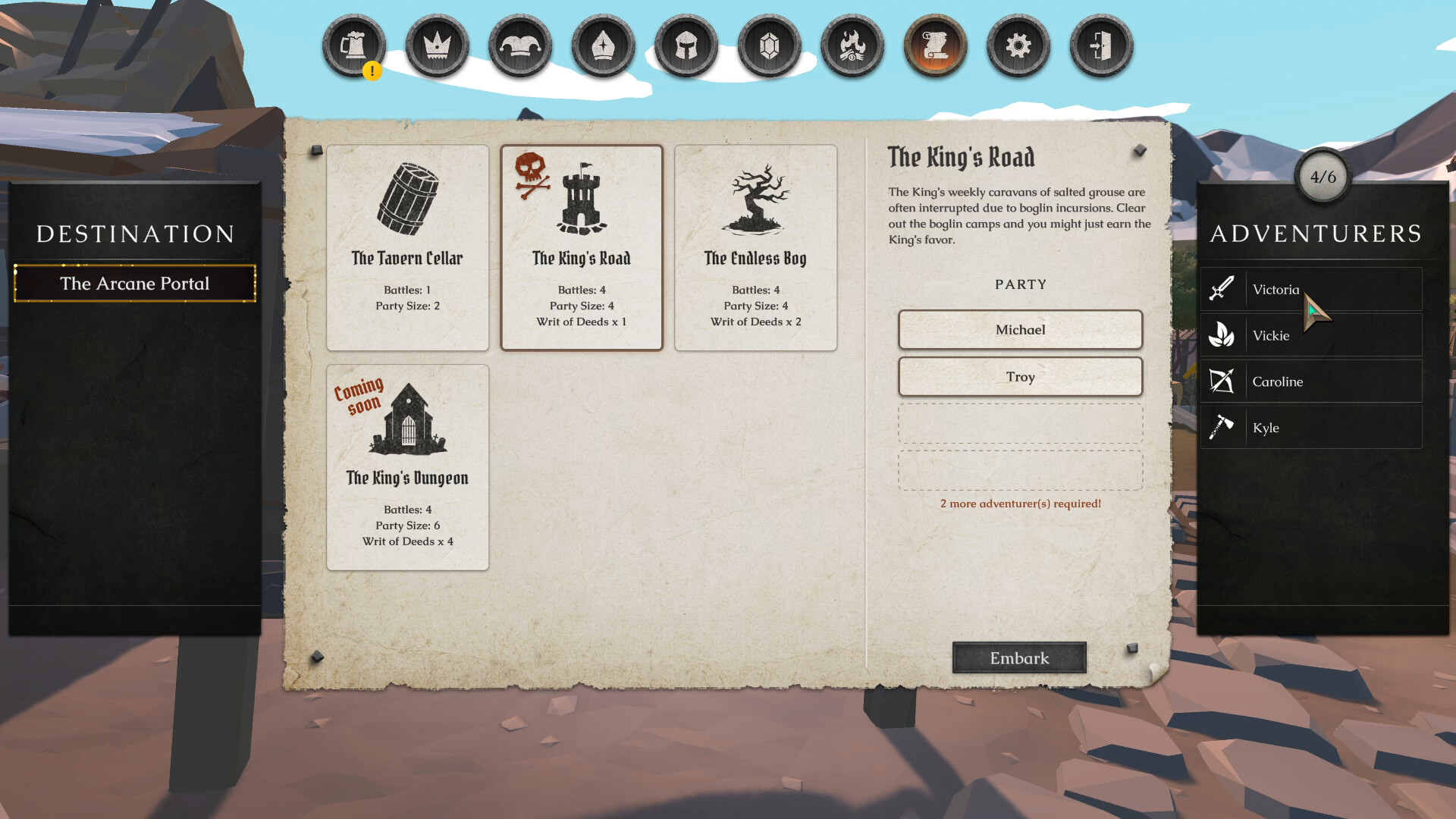 Skillsworn screenshot 1