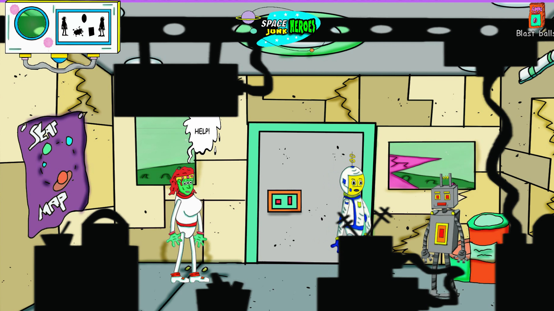 SPACE JUNK HEROES screenshot 8